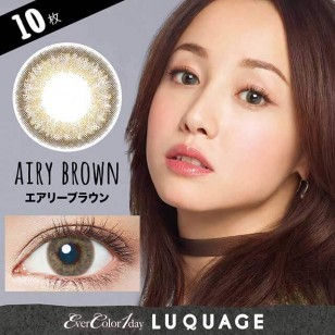 (EL3001)EverColor 1day LUQUAGE AiryBrown 30片裝